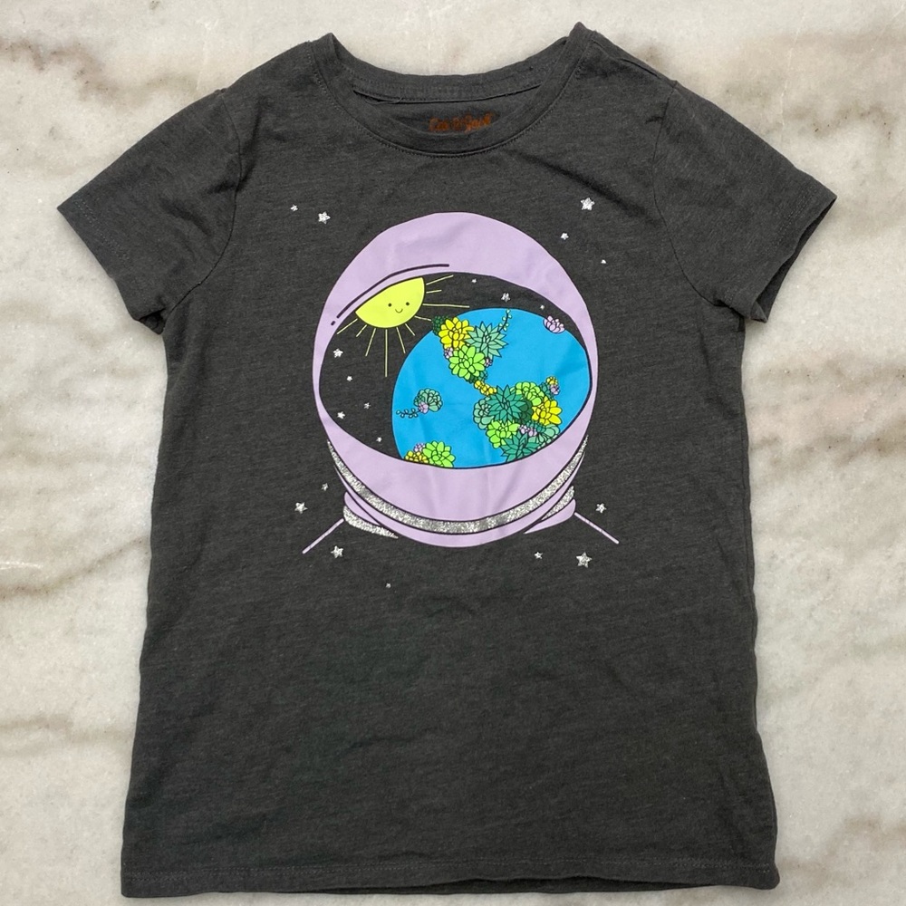 EUC Girls Astronaut Graphic Tee
